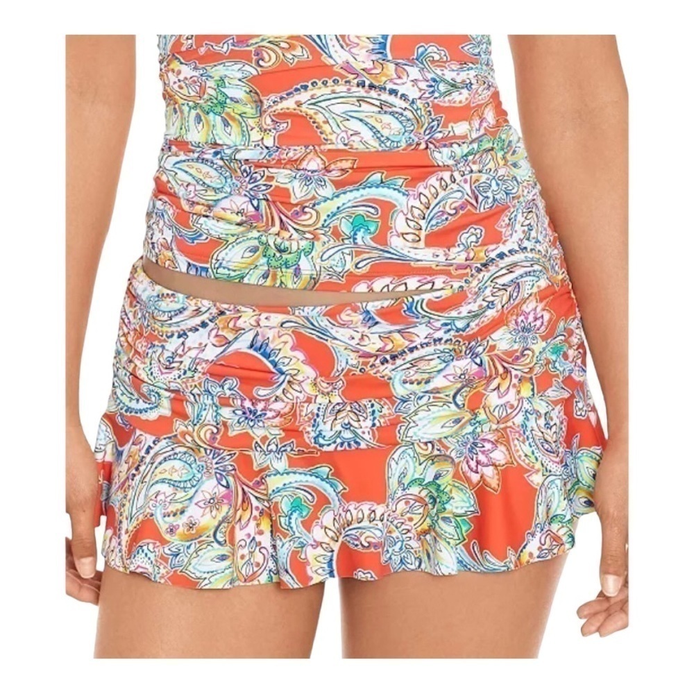 LAUREN RALPH LAUREN Ruffle Skirted Hipster Swim Bottoms NWT